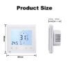 Терморегулятор Nome BHT-002 (PWT-002) WiFi Tuya Smart білий - Зображення 5